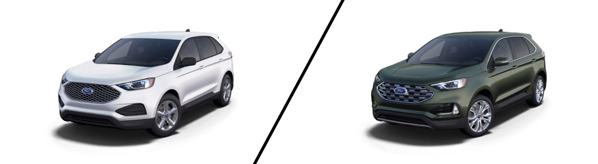 2024 Ford Edge SE vs 2024 Ford Edge Titanium